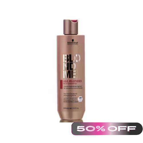 Schwarzkopf Blondme All Blondes Rich Shampoo 1000ml/ 300ml