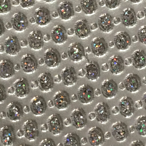 DMI Glitter Aluminium Silver Carry Case