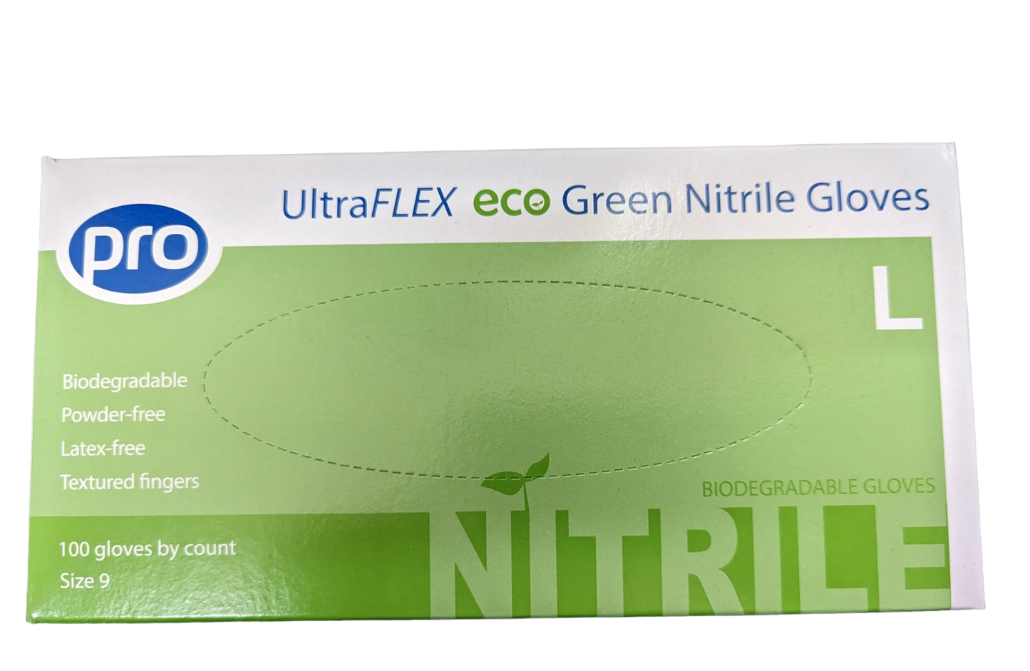 UltraFLEX eco green nitrile gloves