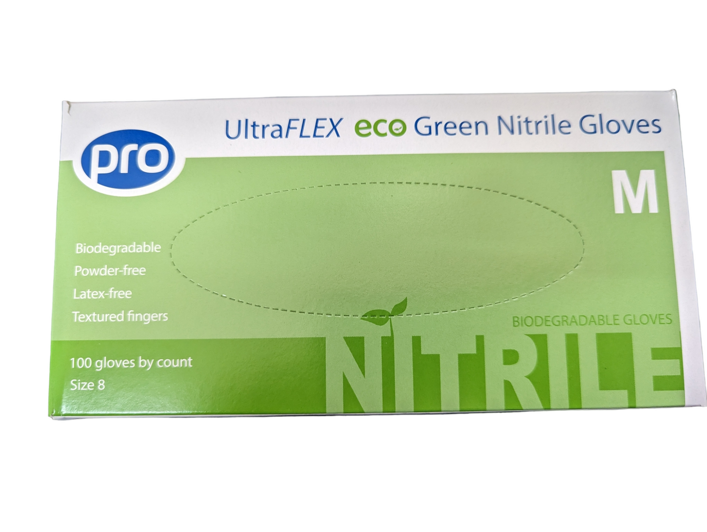 UltraFLEX eco green nitrile gloves