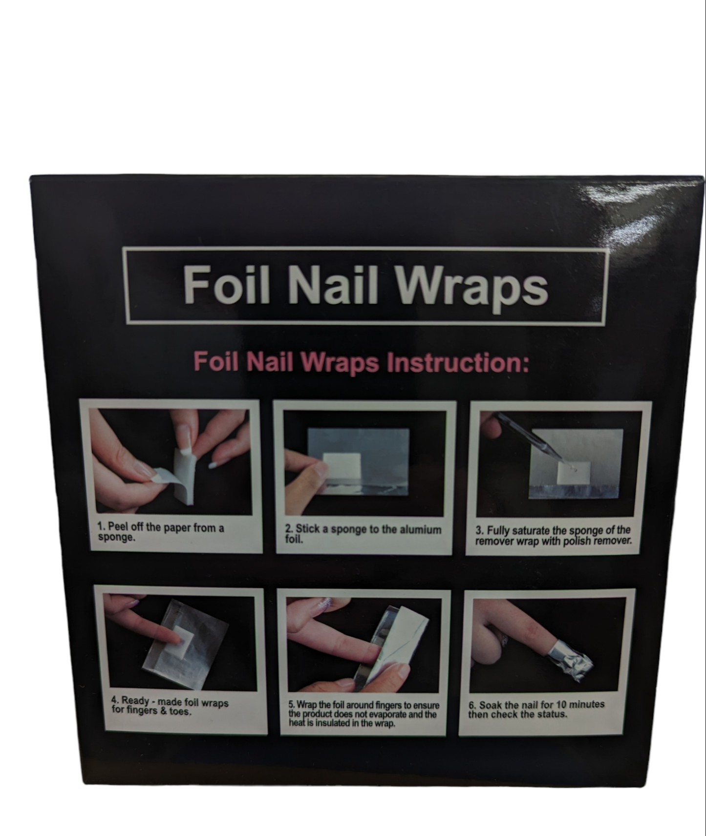 Sina Foil Nail Wraps