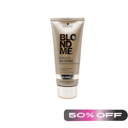 Schwarzkopf Blondme Keratin Restore Bonding Shampoo 250ml and Conditioner 200ml
