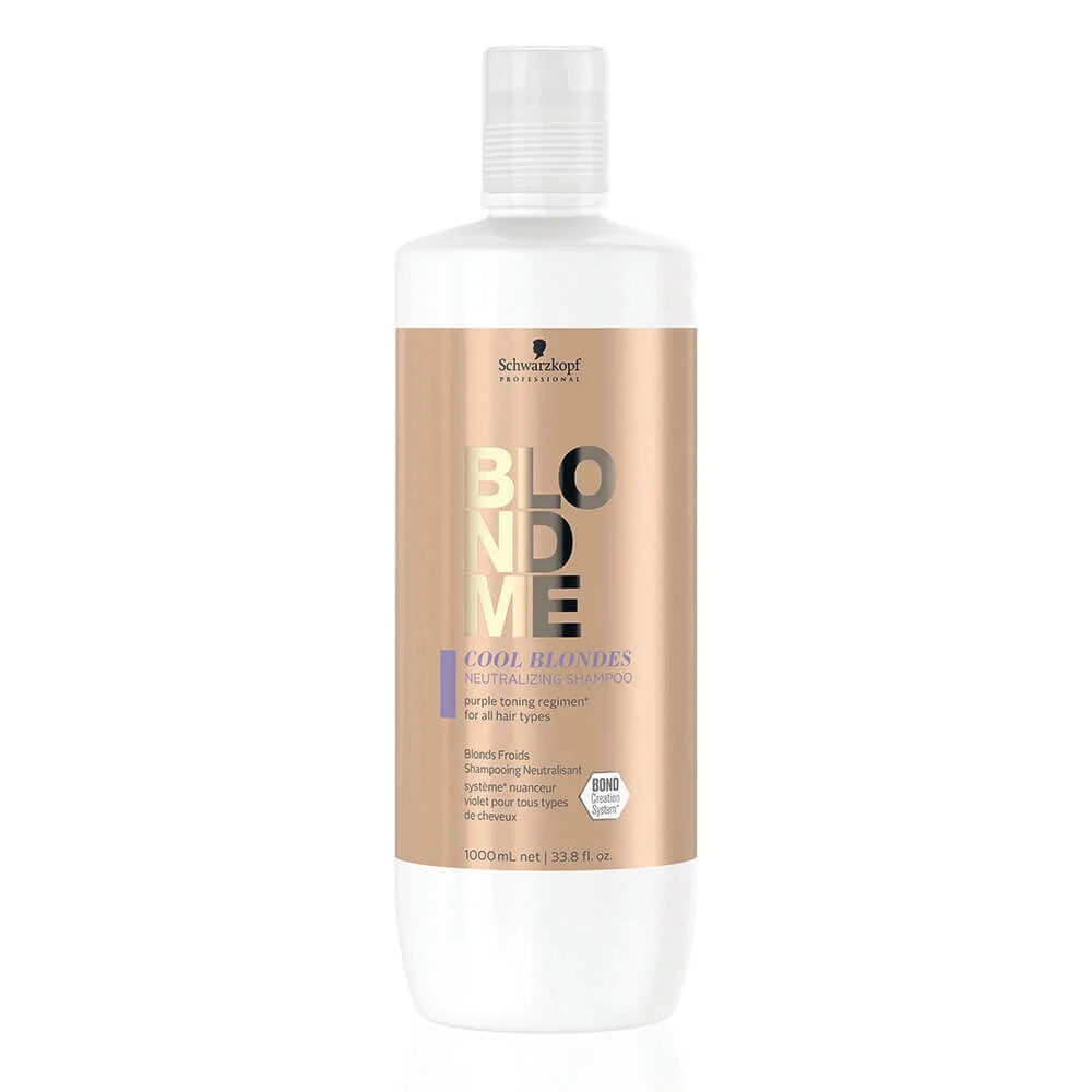 Schwarzkopf Blondme Cool Blondes Neutralising Shampoo