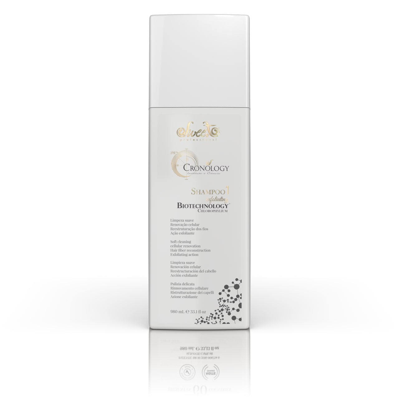 Sweet Professional Cronology Molecular Renewal Shampoo Step 1 980ml
