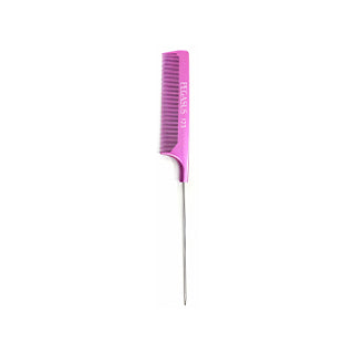 Pegasus 123 Micolor Extra Long Pin Tail Comb - Pink