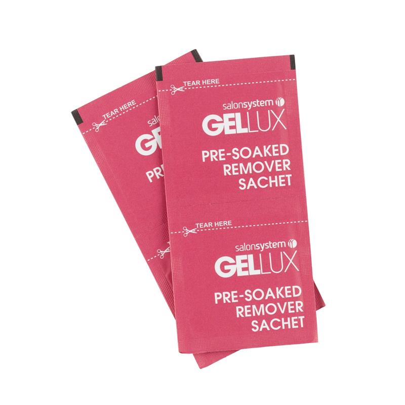 Salon System Gellux Pre-Soaked remover sachets