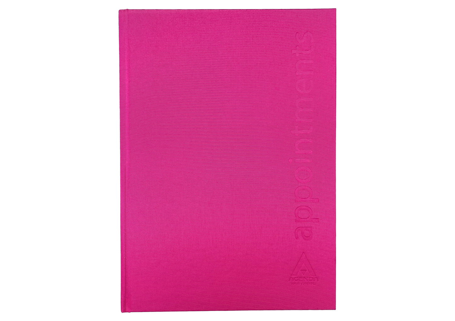 Pink Agenda appointment book 6 column