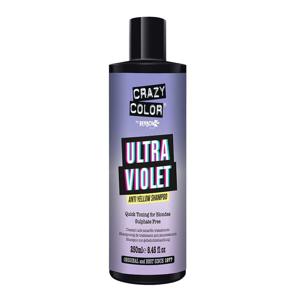 Crazy Color Ultraviolet Anti Yellow Shampoo
