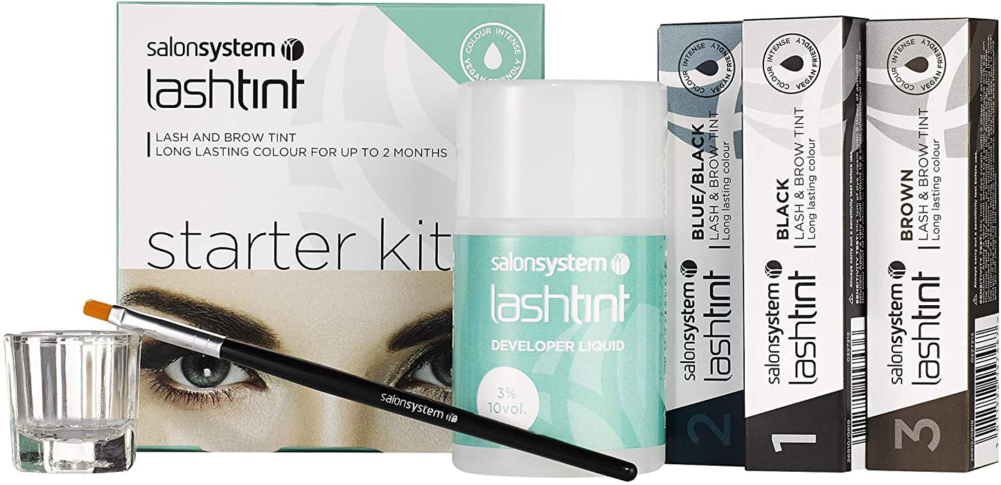 Salon System Lash and Brow Tint Start Kit