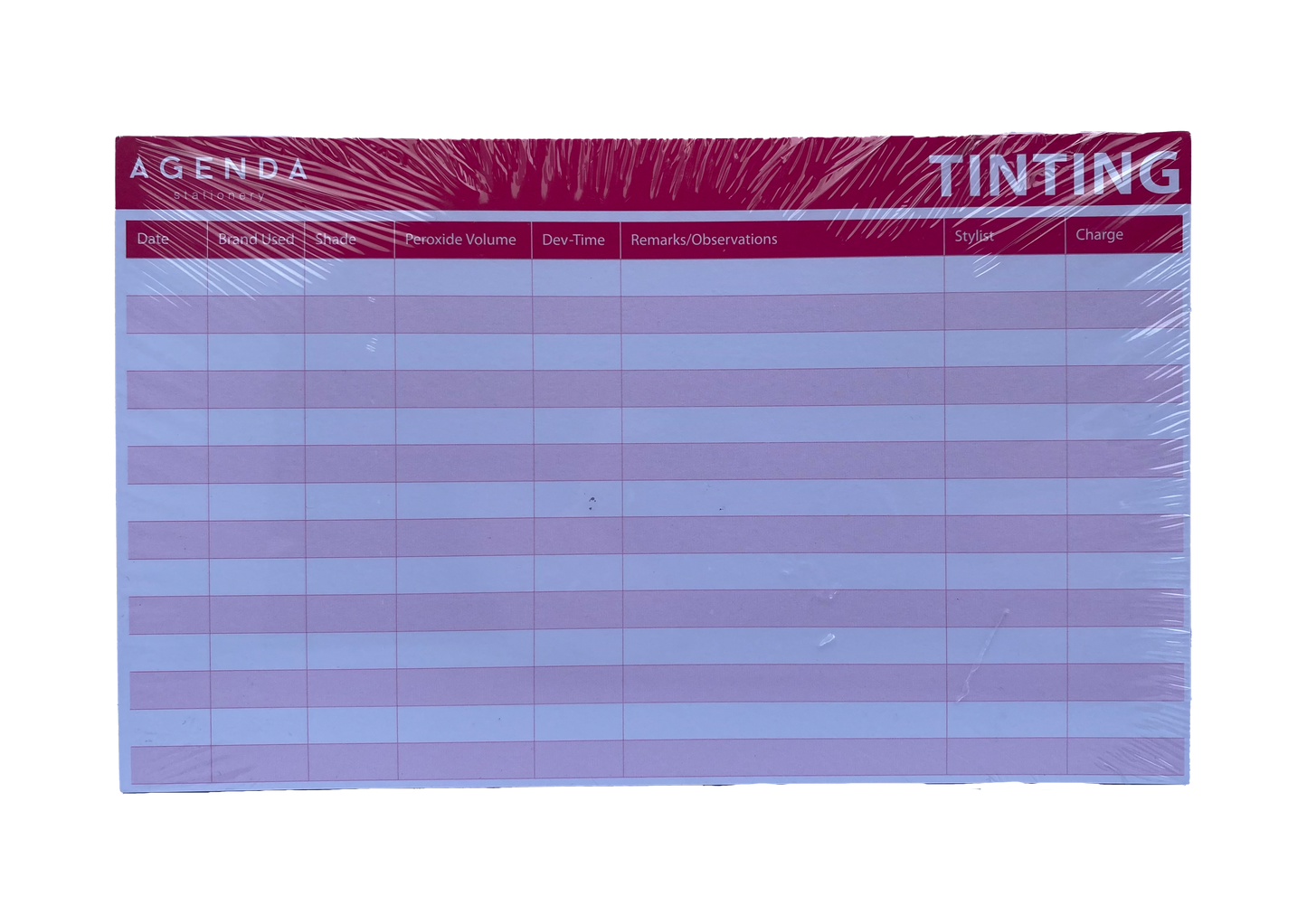 Agenda Perm/Tint Mixed Record cards x100