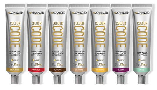 Advanced Colour code permanent/demi hair colour 60ml
