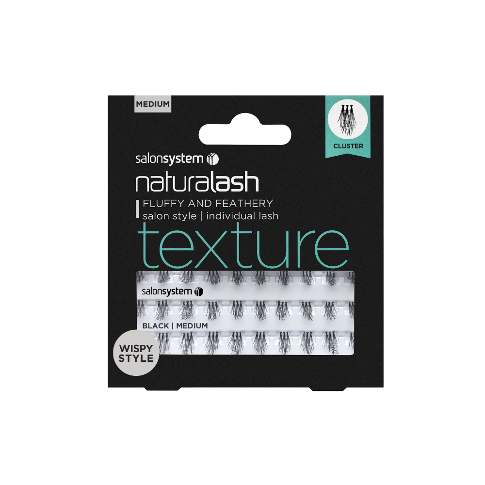 Salon System Individual Lashes - Wispy Style