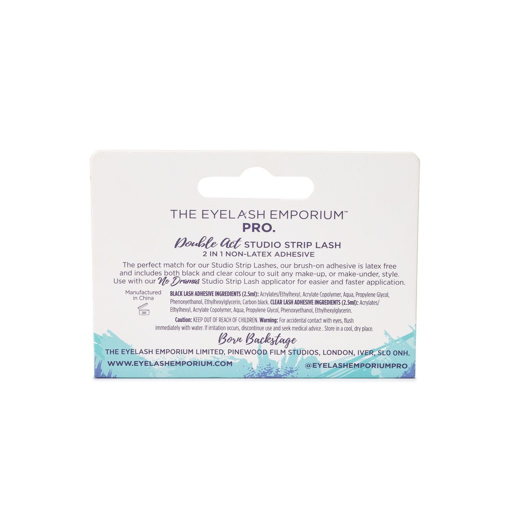 Double Act Latex Free 2 In 1 Strip Lash Glue
