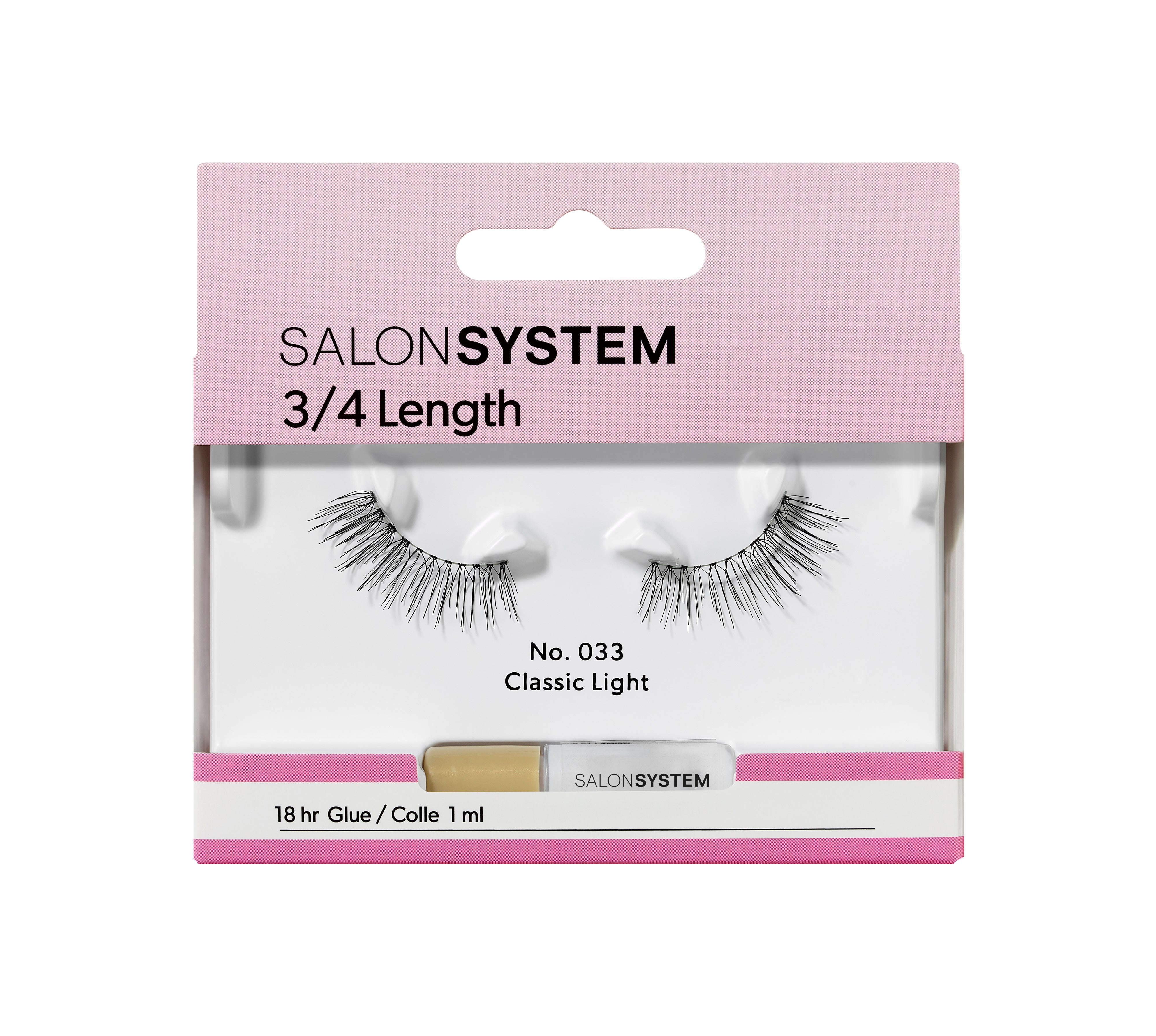 Salon System SS Strip 3/4 Length Lashes