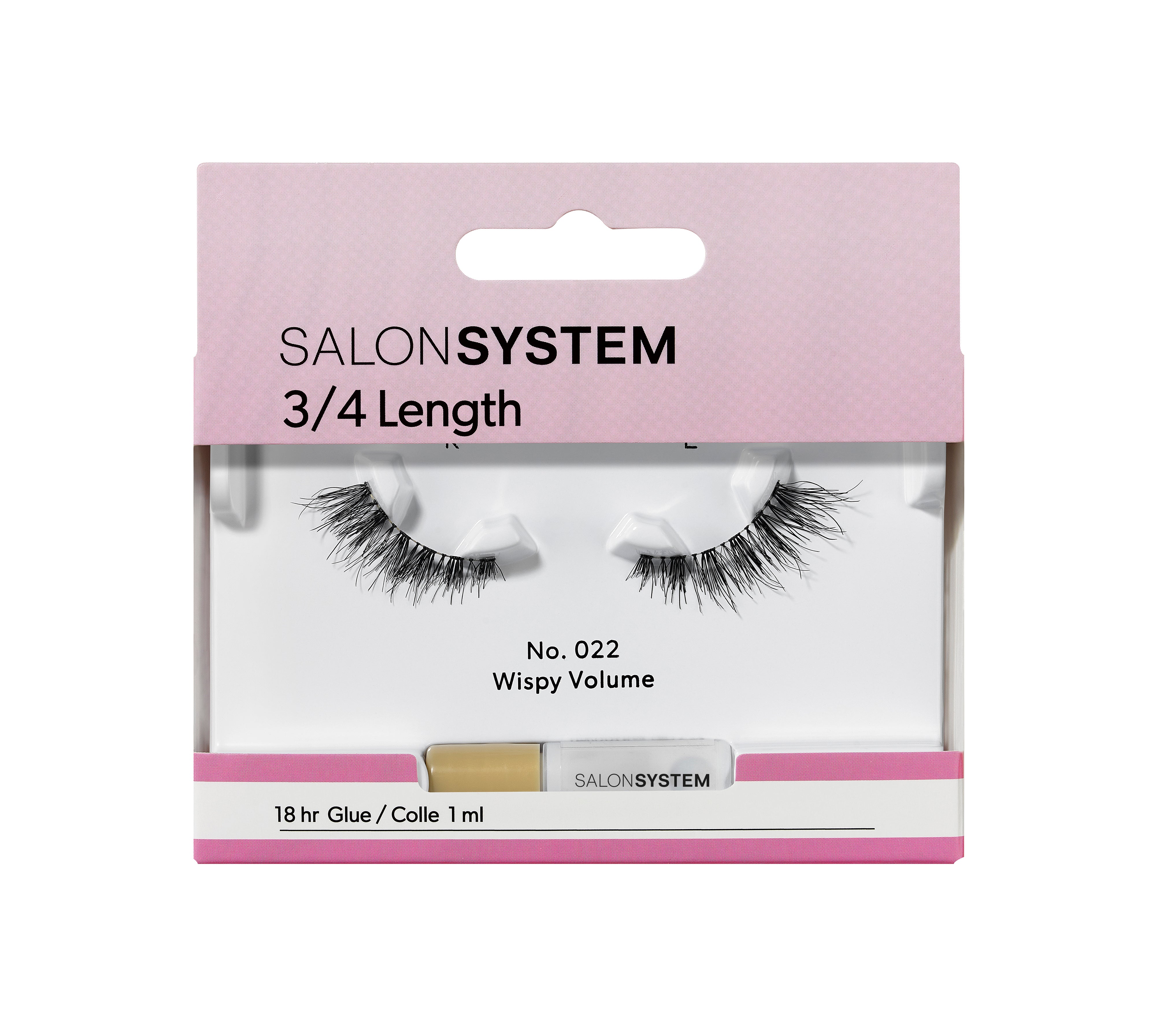 Salon System SS Strip 3/4 Length Lashes