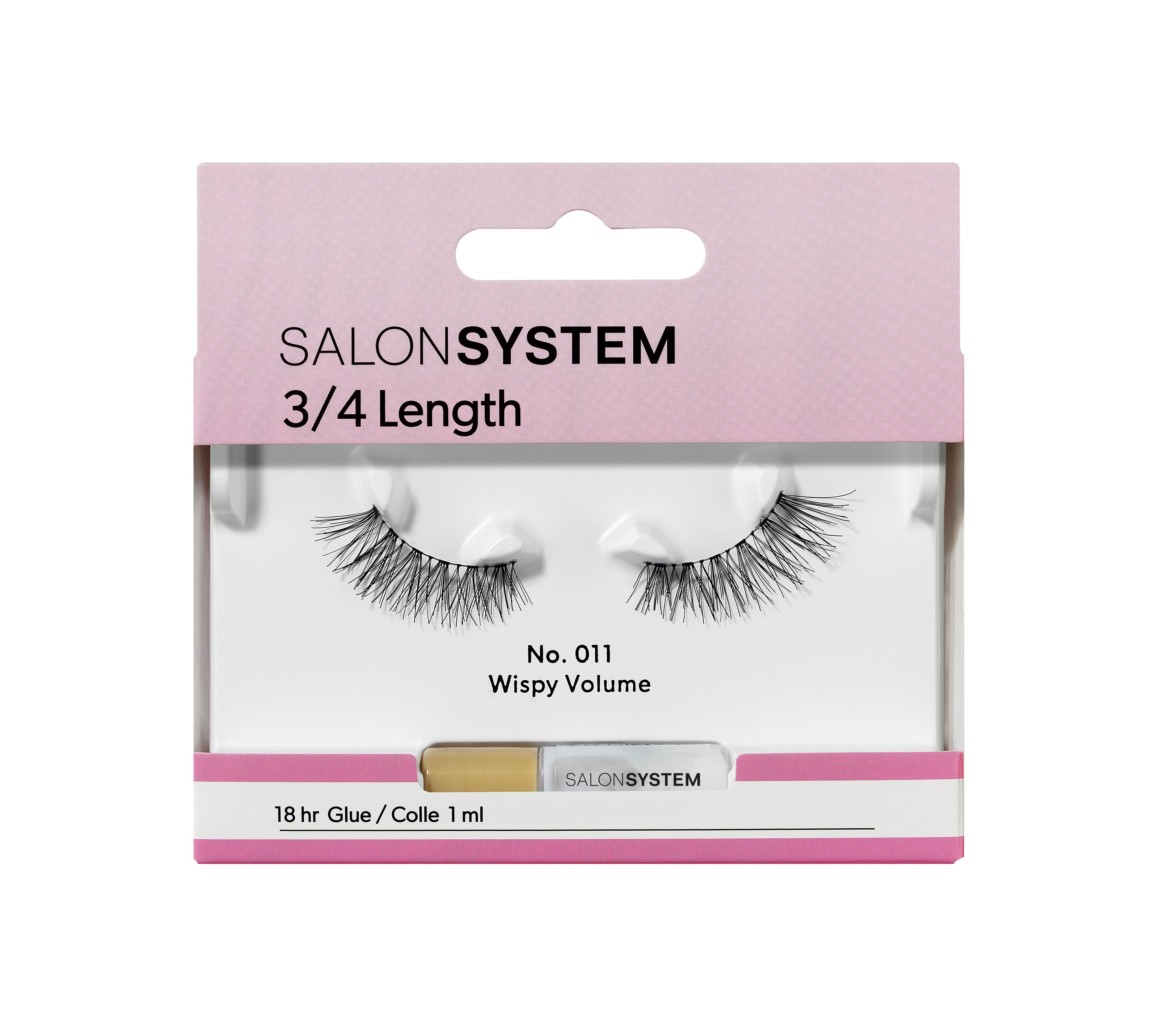 Salon System SS Strip 3/4 Length Lashes