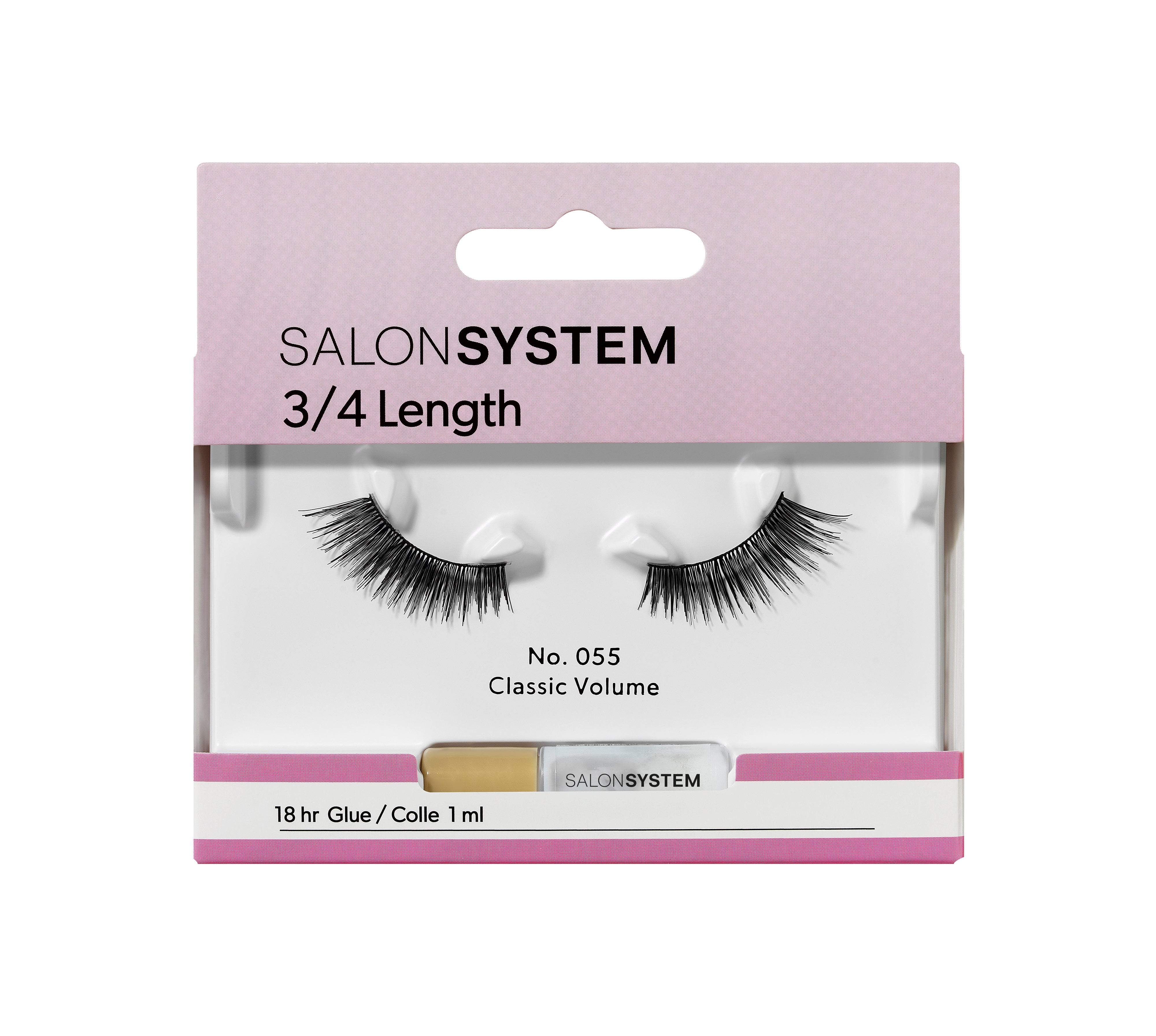 Salon System SS Strip 3/4 Length Lashes