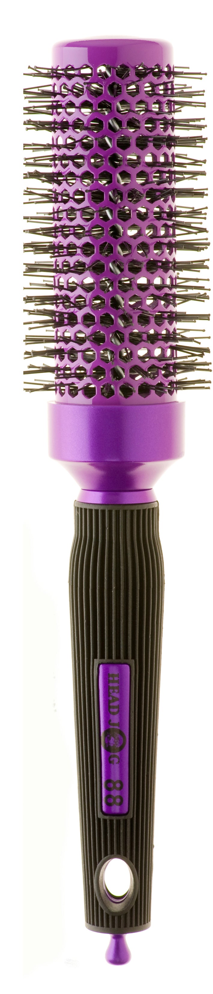 Head Jog Purple Radial Brush