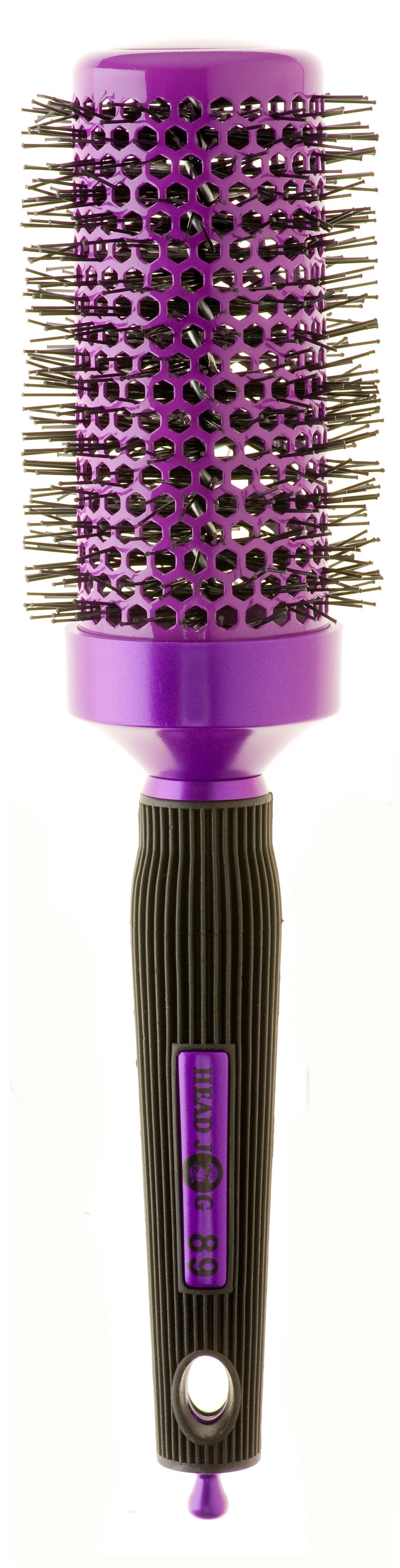 Head Jog Purple Radial Brush