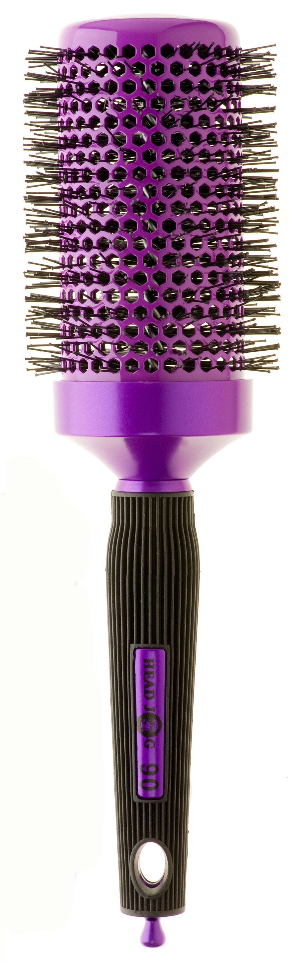 Head Jog Purple Radial Brush