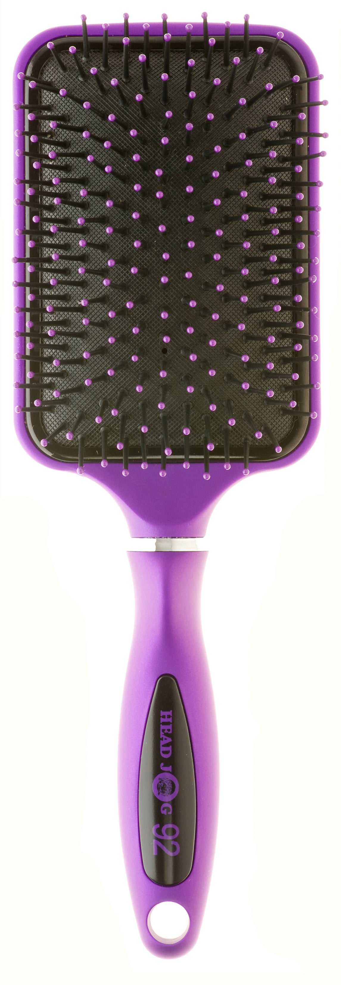 Head Jog Purple Radial Brush
