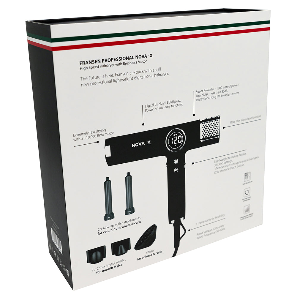 Fransen Professional Nova X Dryer with Magnatech Attachments