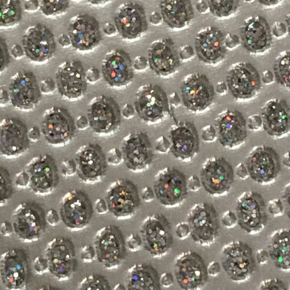 DMI Glitter Aluminium Silver Carry Case