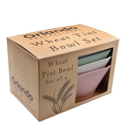 Orlando Professional Wheat Tint Bowl Set of 4