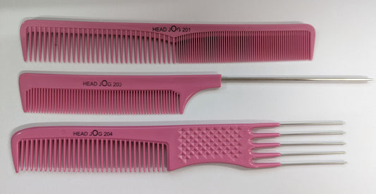 Head Jog Pink Combs