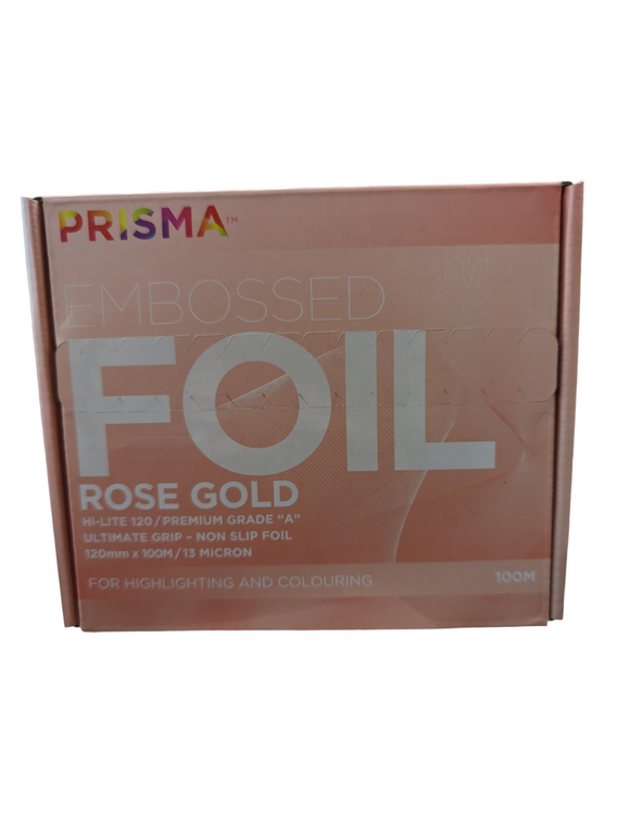 Prisma Embossed foil Rose gold