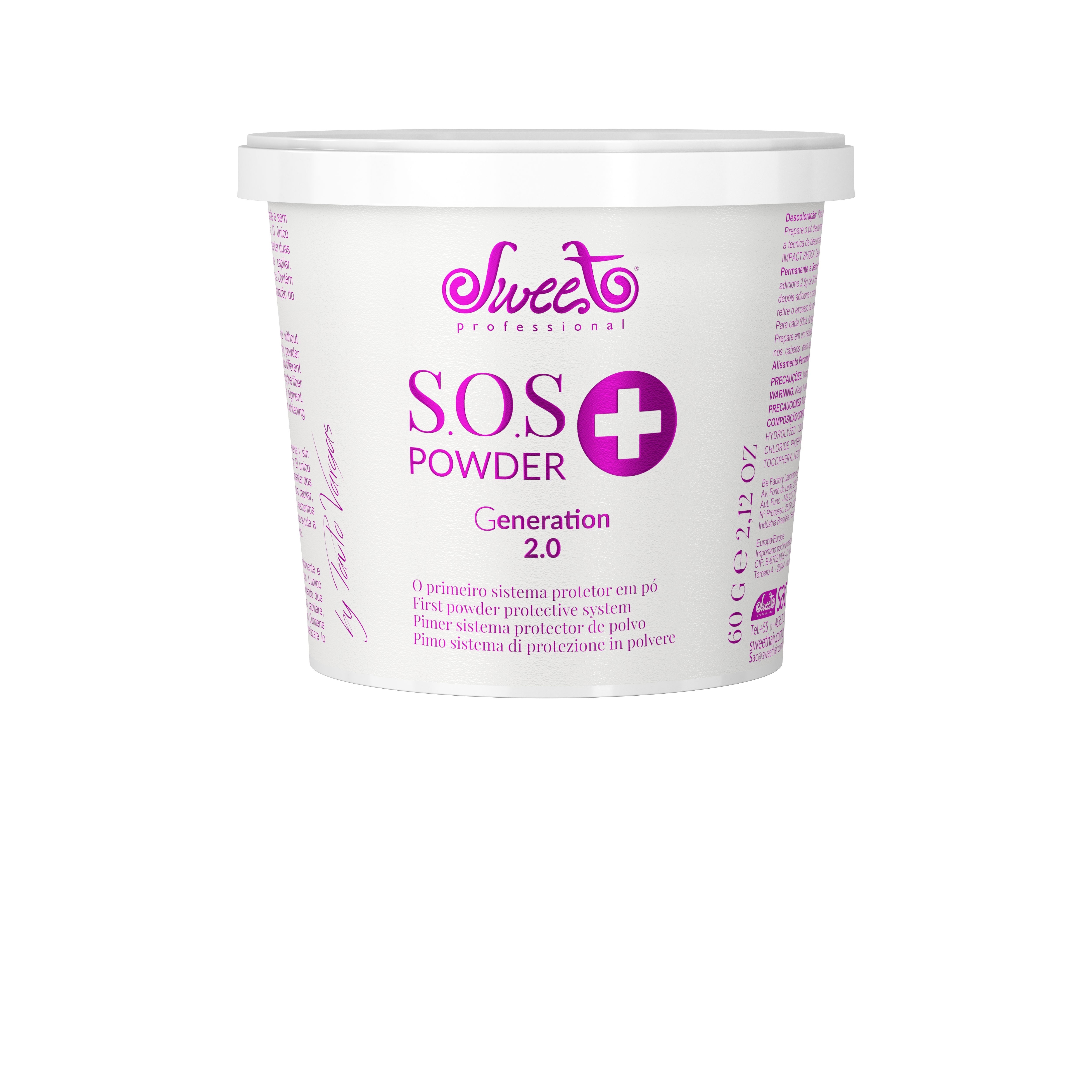 Sweet Professional SOS Powder Generation 2.0 Bleaching Treatment Powder 60g