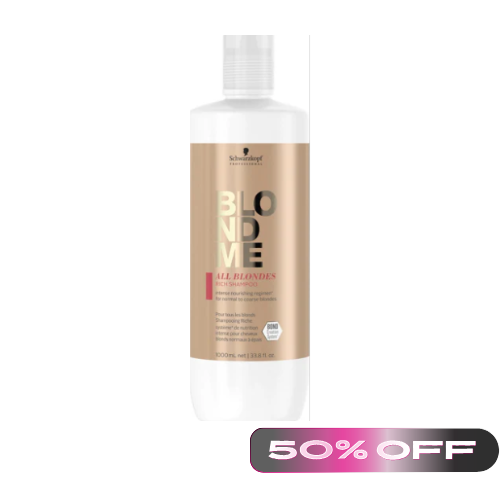Schwarzkopf Blondme All Blondes Rich Shampoo 1000ml/ 300ml