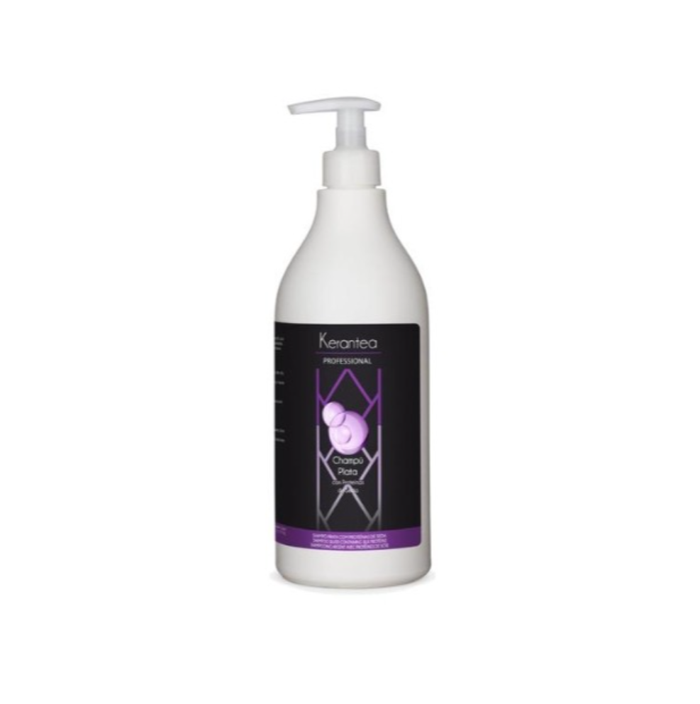 Kerantea Professional Silver Shampoo with Silk Proteins