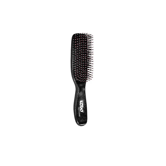 Kodo Bio-Care Keratin & Argan Oil Infused Hair Brush - Sparkly Black