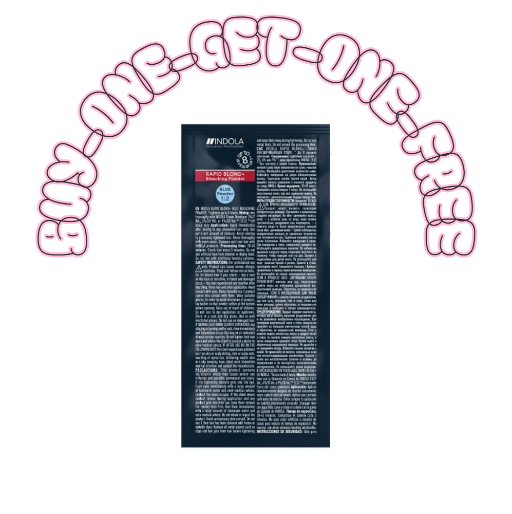 Indola Rapid Blond+ Blue Bleaching Powder 30g