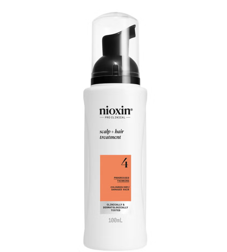 Nioxin Scalp and Hair Thickening System 4 Leave on Treatment 100ml