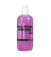 Salon System Profile Pink Nail Polish Remover 2 Acetone Free 500ml