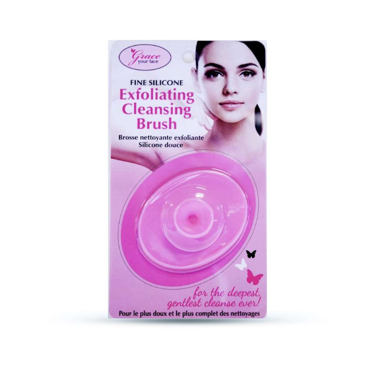 Grace Your Face Fine Silicone Exfoliating Cleaning Brush