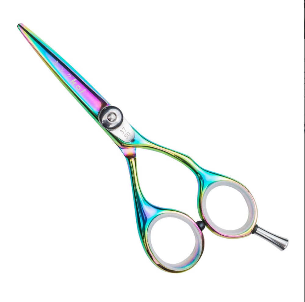 KOI Rainbow Titanium 5 Inch Hairdressing Scissors