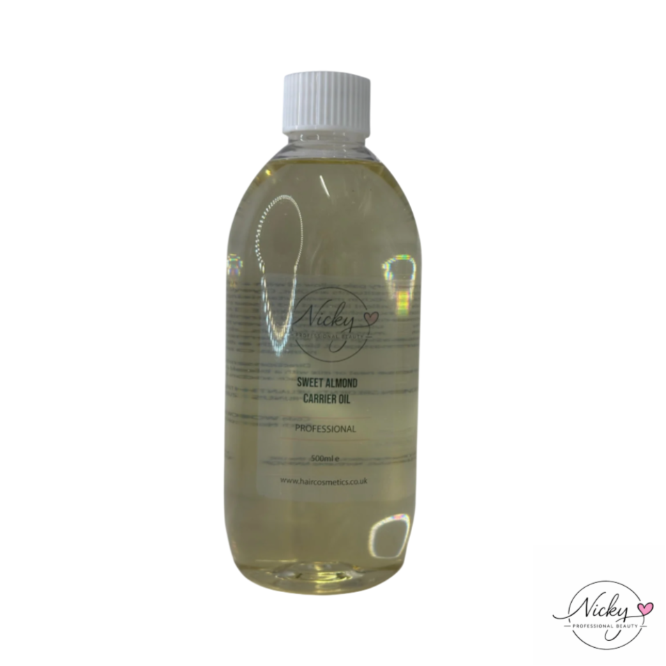 Sweet Almond Carrier Oil by Nicky Professional Beauty (500ml)