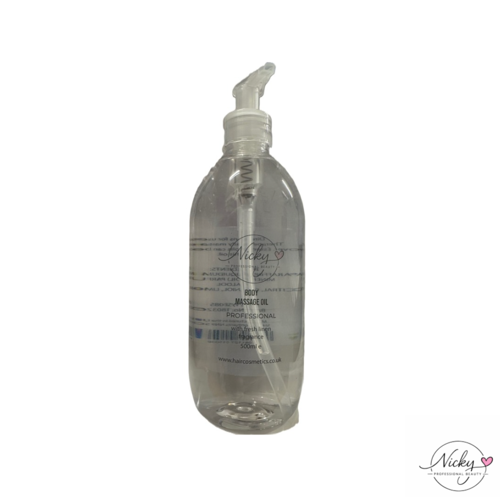 Fresh Linen Fragrance Massage Oil by Nicky Professional Beauty
