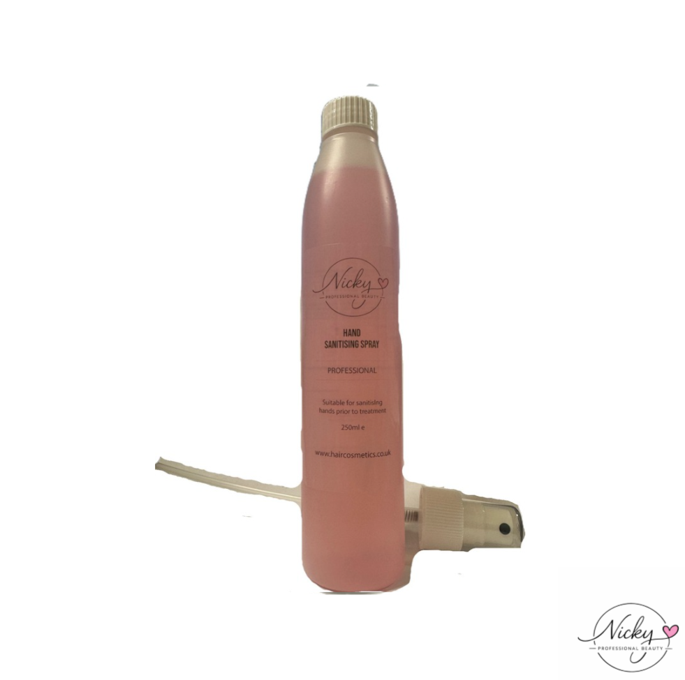 Hand & Nail Antiseptic Spray by Nicky Professional Beauty 250ml