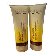 Aqua Sana Spa Haircare – Shampoo and Conditioner Black Amber & Rose Geranium