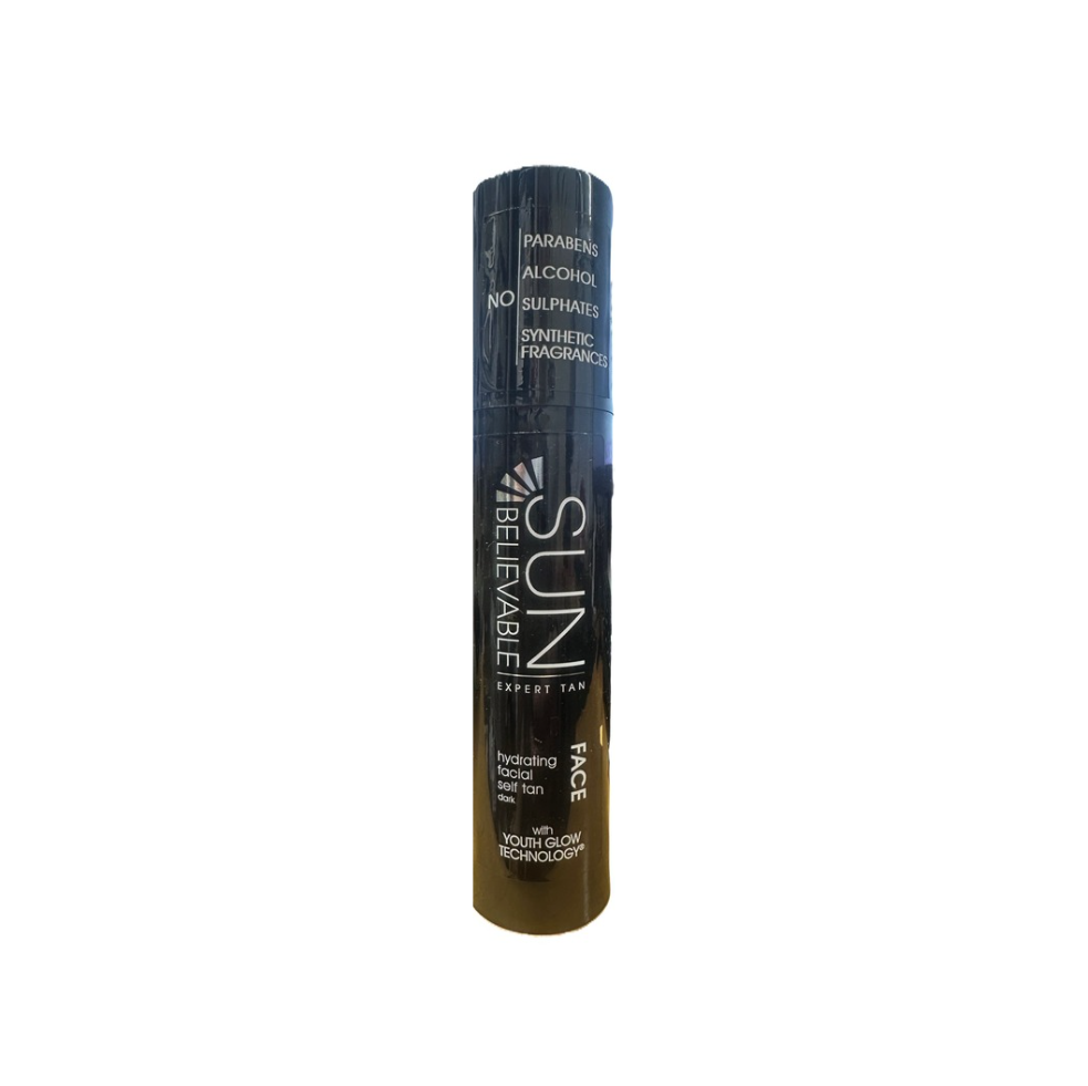 Sun-Believable Expert Tan Hydrating Facial Self Tan – Dark 50ml