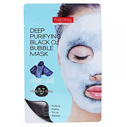 Purederm Deep purifying black 02 bubble mask