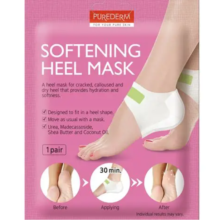 Purederm Instant Softening Heel Mask