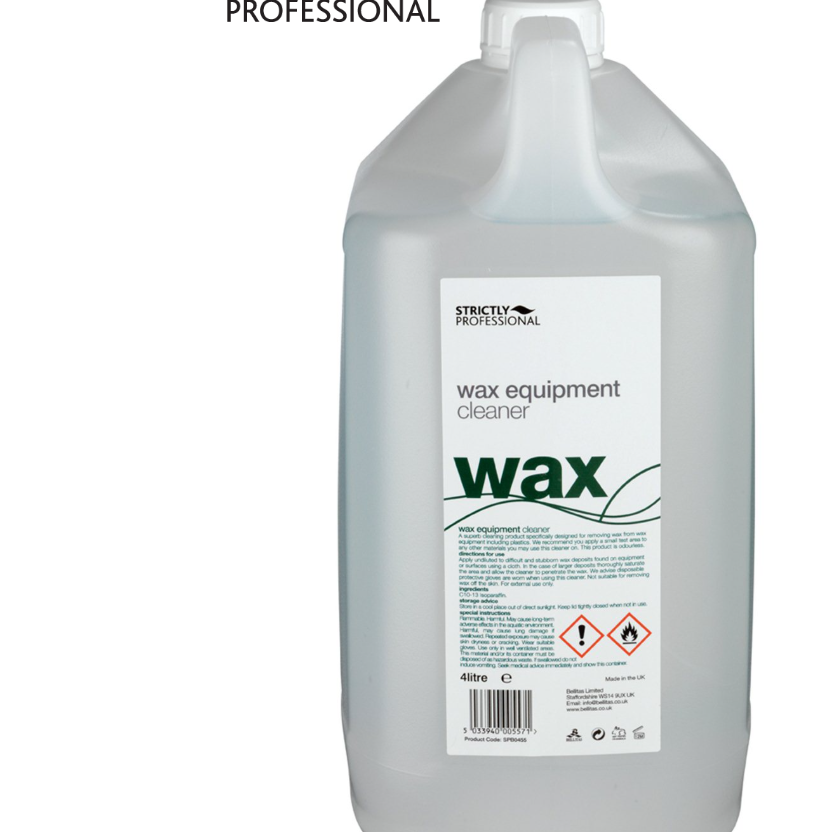 Strictly Professional Wax Equipment Cleaner