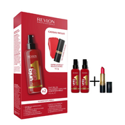 Revlon Professional UniqOne Hair Treatment Duo & Super Lustrous Lipstick Gift Set