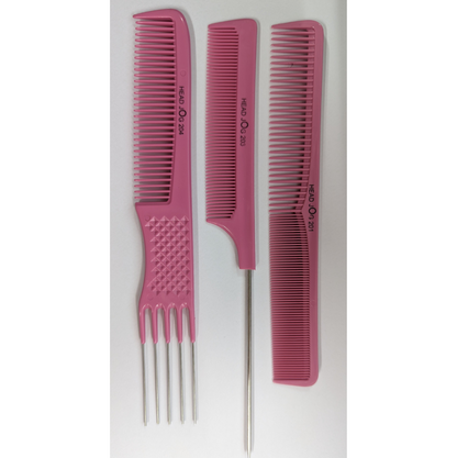 Head Jog Pink Combs