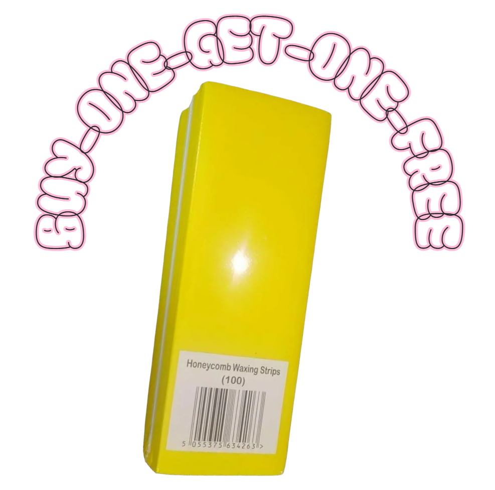 Honeycomb Wax Strips - 100 Strips